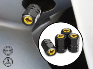 Valve Covers Bikes Stainless Steel Look